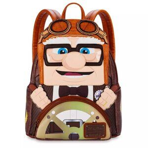 Disney Parks Pixar Up Carl Fredricksen Loungefly Mini Backpack New with‎ Tags